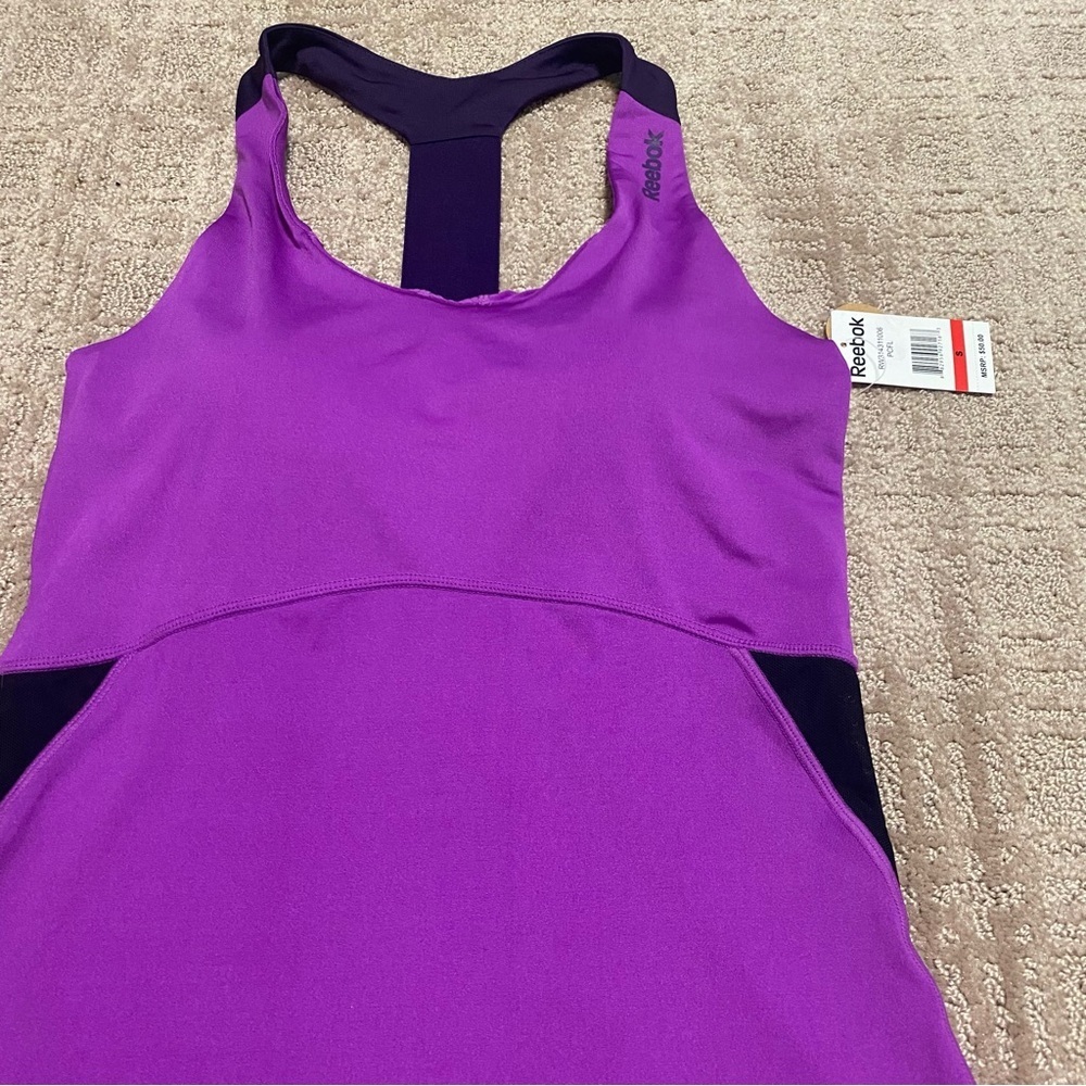 NWT {Reebok} Racerback Athletic Tank ~ Size Small - Picture 2 of 14